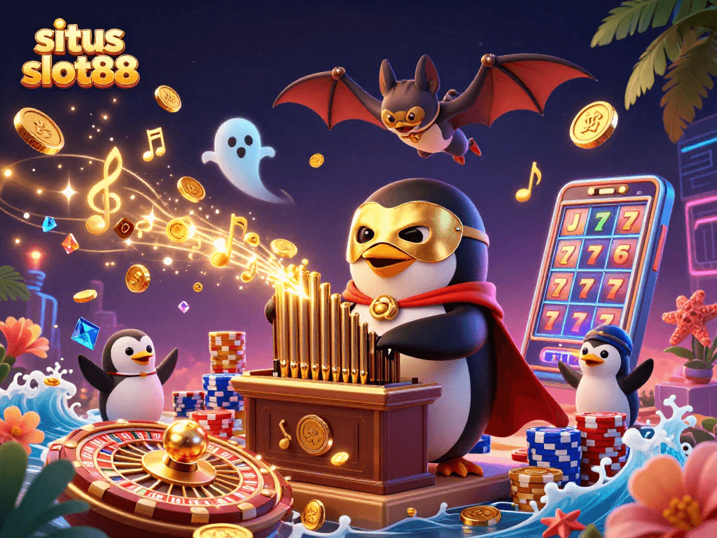 Situs slot88 menghadirkan permainan slot yang memukau dengan suasana kasino yang dinamis dan menarik.