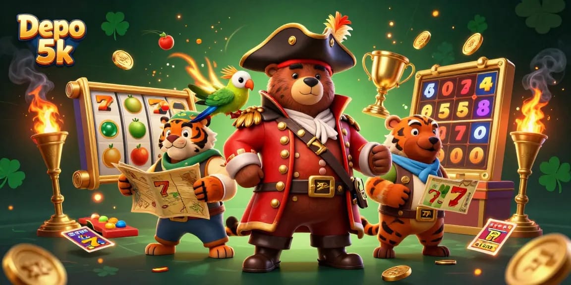 Depo 5k menawarkan pengalaman berjudi luar biasa dengan slot gacor dan fitur menarik lainnya.