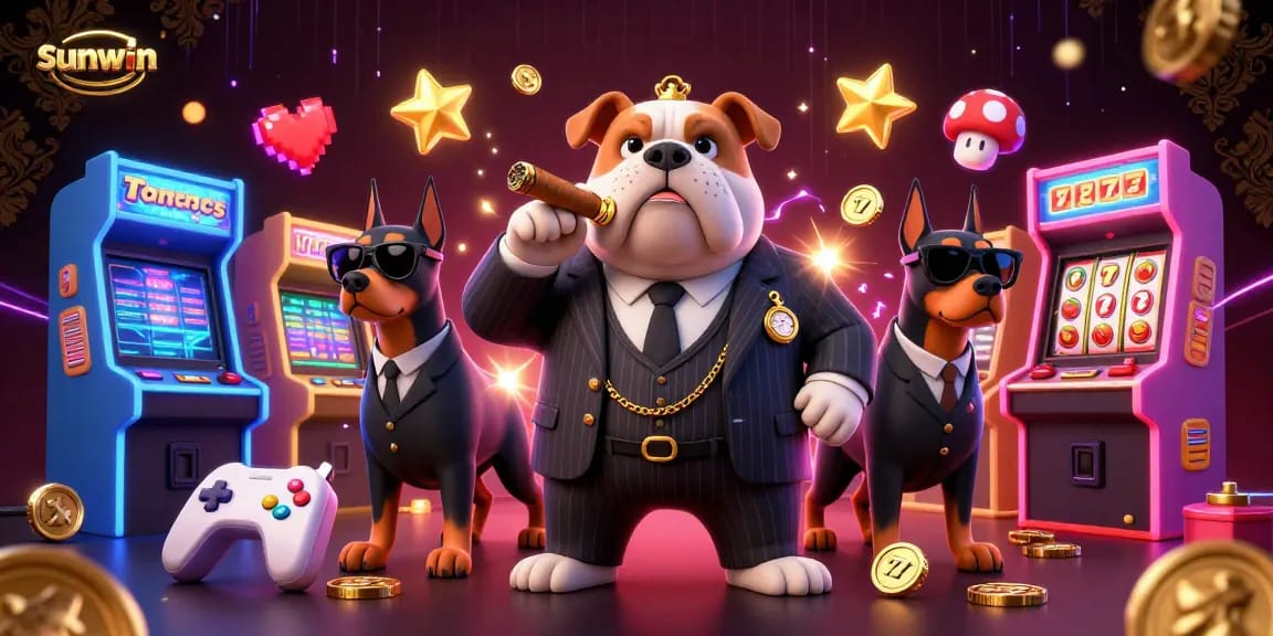 Win big with sunwin as the mafia boss bulldog leads thrilling casino fun!