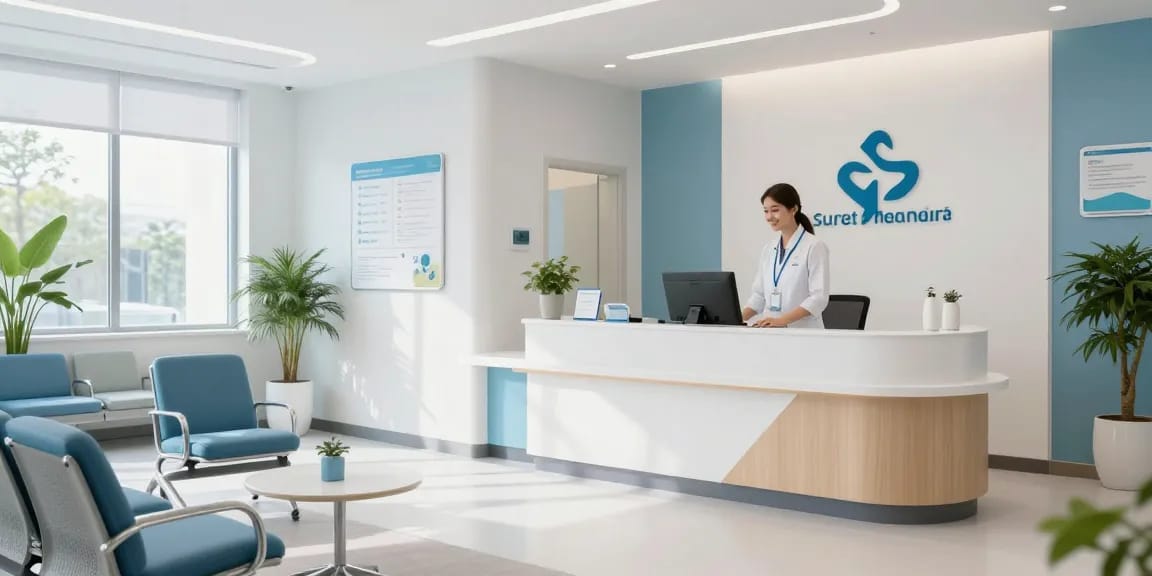 Psychiatric assessment by a trusted healthcare provider in a welcoming medical clinic.