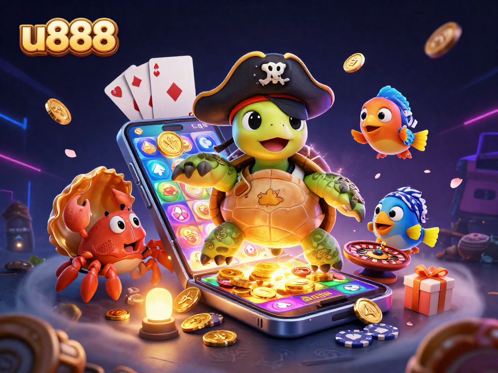 Experience thrilling gambling fun with u888, featuring vibrant slot games and engaging characters.