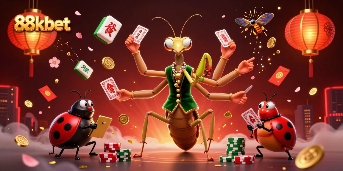 Experience thrilling gameplay at 88kbet with a dynamic casino environment showcasing vibrant characters.