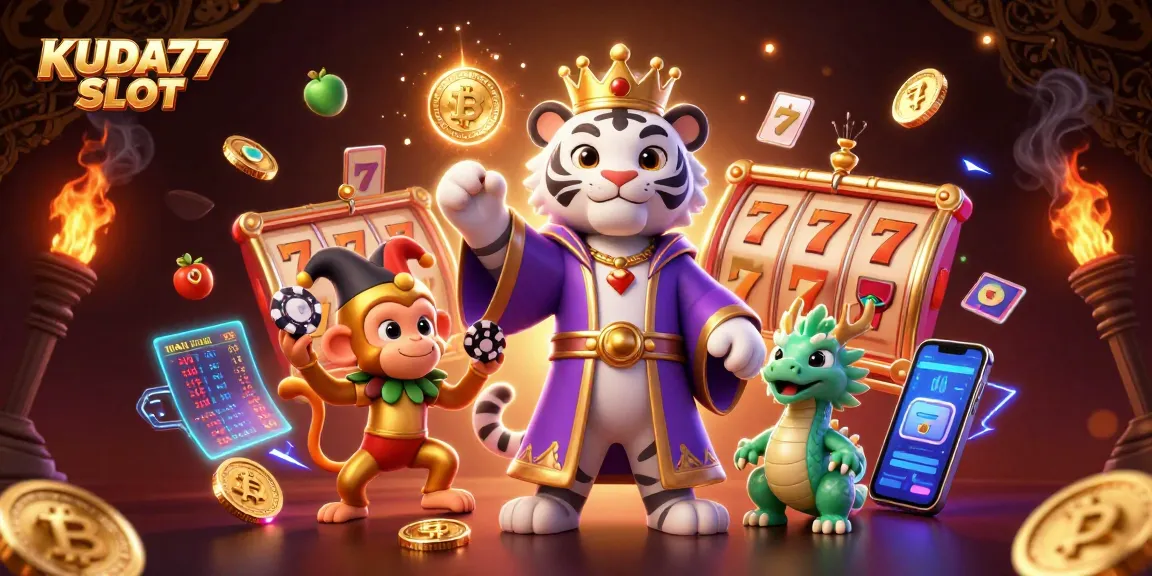 Menangkan jackpot dengan KUDA77 SLOT di dunia permainan slot online yang penuh warna.