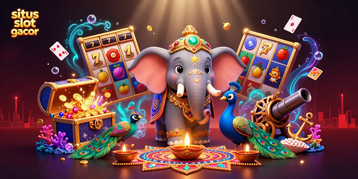 Menggunakan situs slot gacor, mainkan banyak permainan slot dengan peluang menang tinggi secara online.