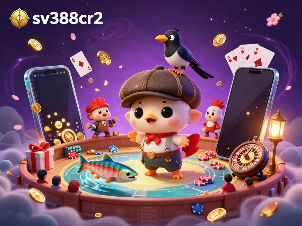 Experience the thrilling cockfighting action of sv388cr2 with cute characters and dynamic betting elements.