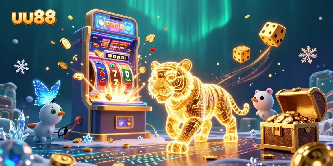Experience exhilarating gaming excitement at uu88 with vibrant casino elements and jackpot wins.