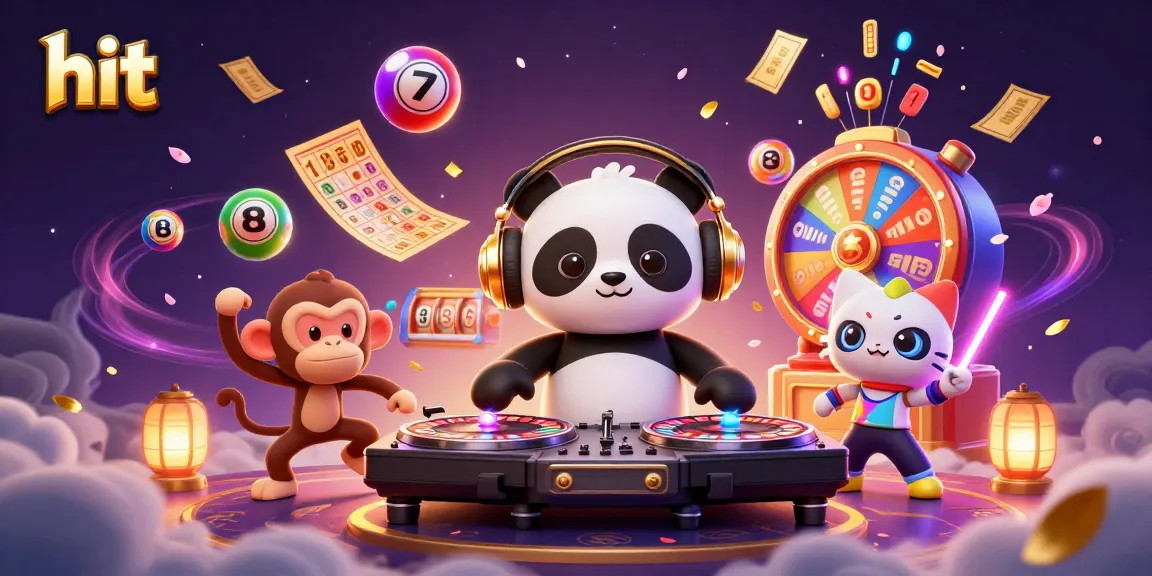Hit an exciting jackpot at Hit Club with vibrant characters and dynamic casino elements.