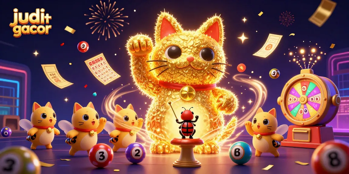 Experience the thrill of judi slot gacor with dynamic slots and vibrant casino symbols.