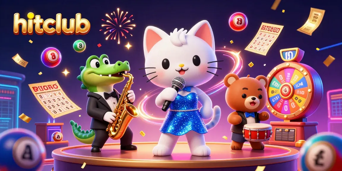 Players enjoy thrilling games at hitclub with vibrant characters and exciting casino elements.
