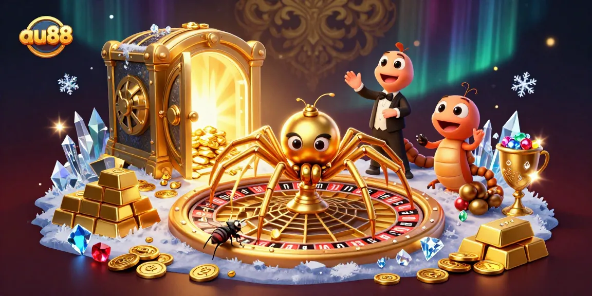 Join the excitement at au88 where unique characters spin wins in an immersive casino scene.