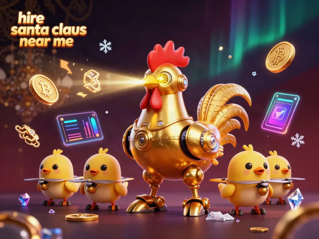 Hire Santa Claus near me creates festive fun with a dazzling Las Vegas-like scene of festive gaming.