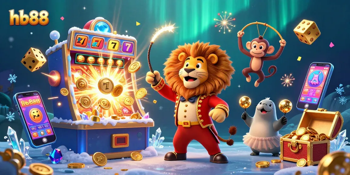 Spin and win at hb88 with colorful themes and exciting slot games featuring lively characters.