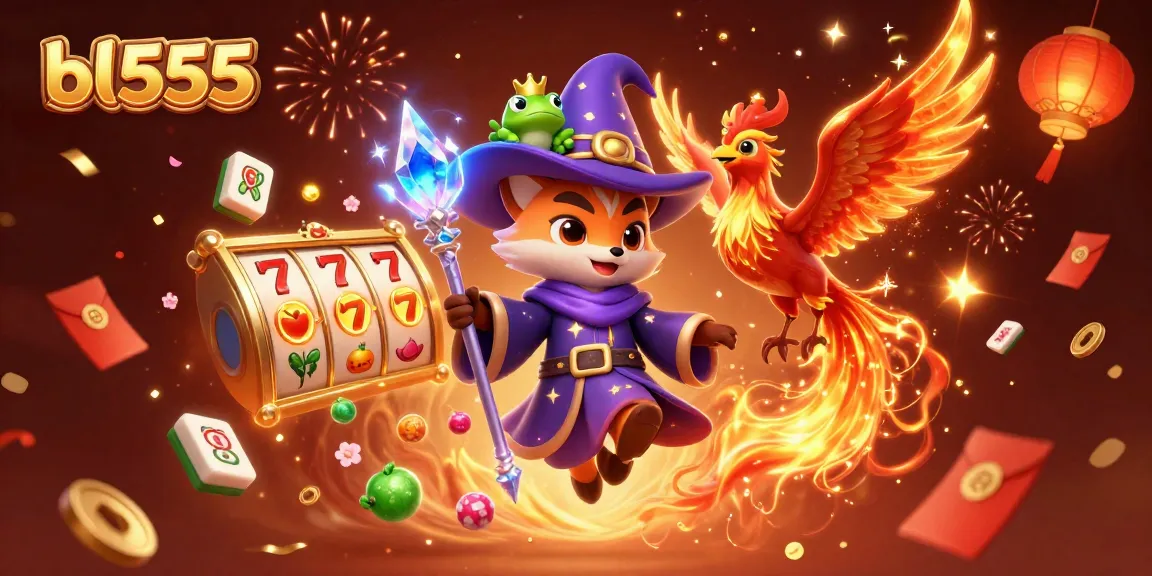 Experience thrilling gameplay at bl555 with vibrant casino elements and enchanting characters.