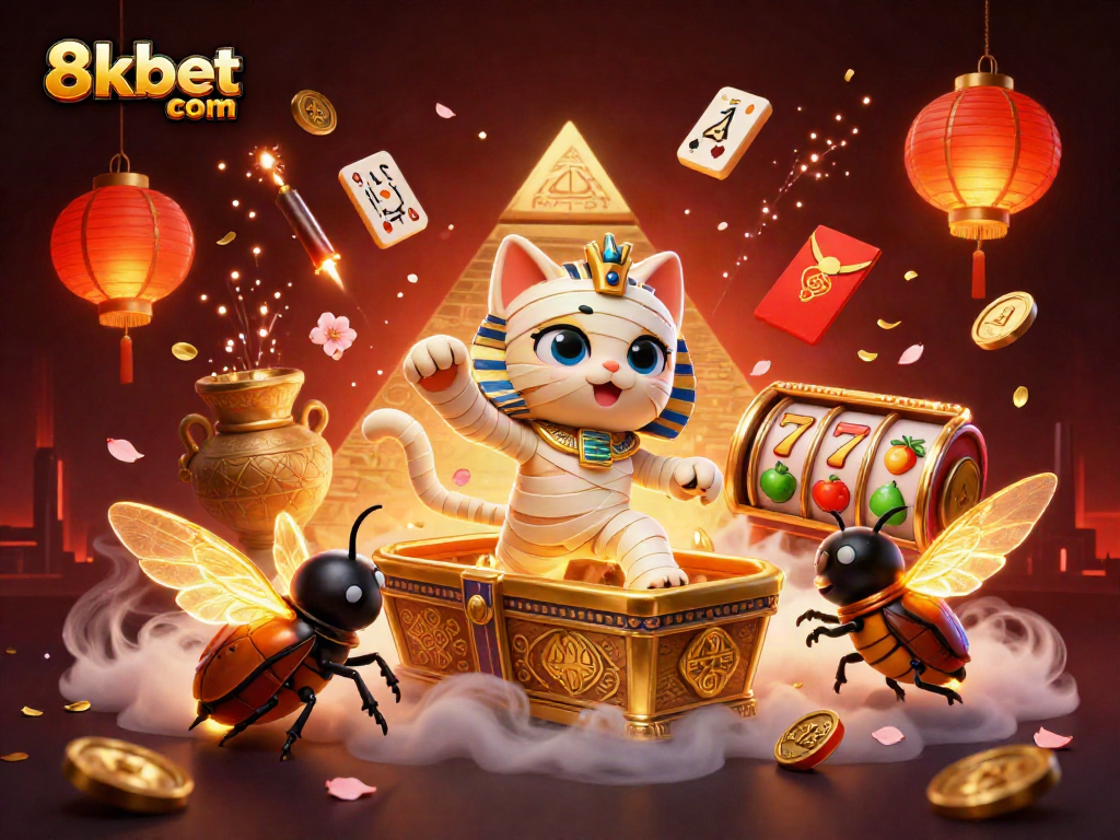 Bet on thrilling adventures at 8kbet com with vibrant gaming visuals and lucky symbols.