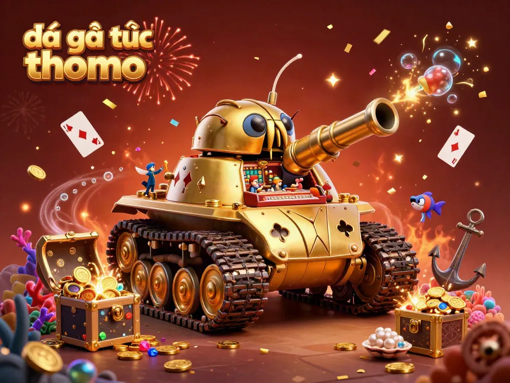 Witness the excitement of đá gà trực tiếp thomo with a unique casino-inspired illustration.