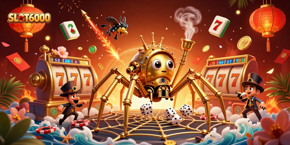 SLOT6000 brings excitement through steampunk gaming, weaving luck and chance in an immersive experience.