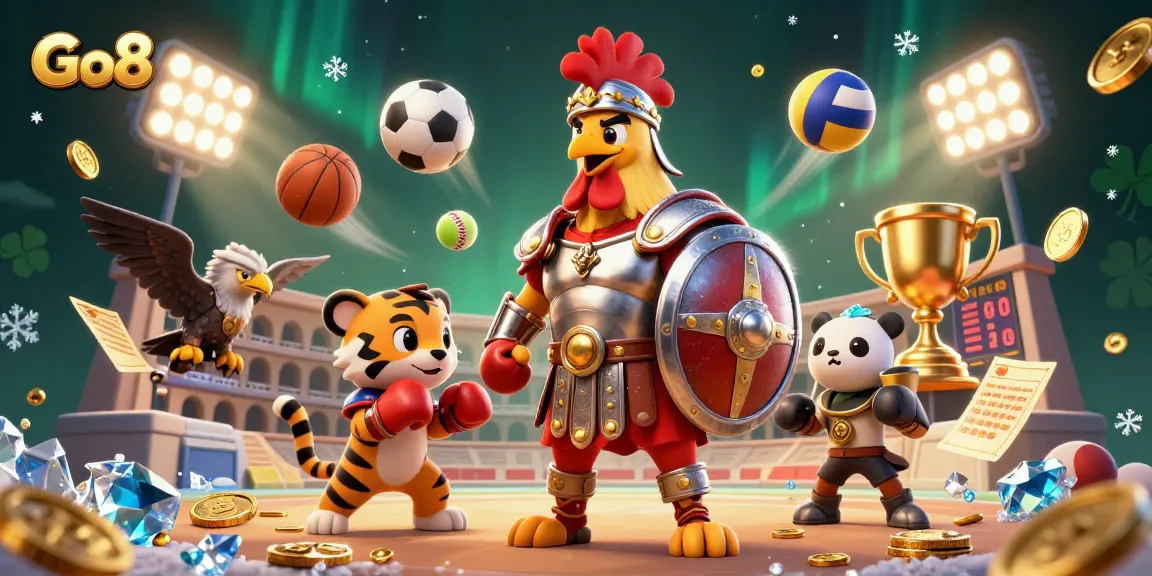 Experience thrilling sports betting action at Go8 with dynamic games, trophies, and intense competition.